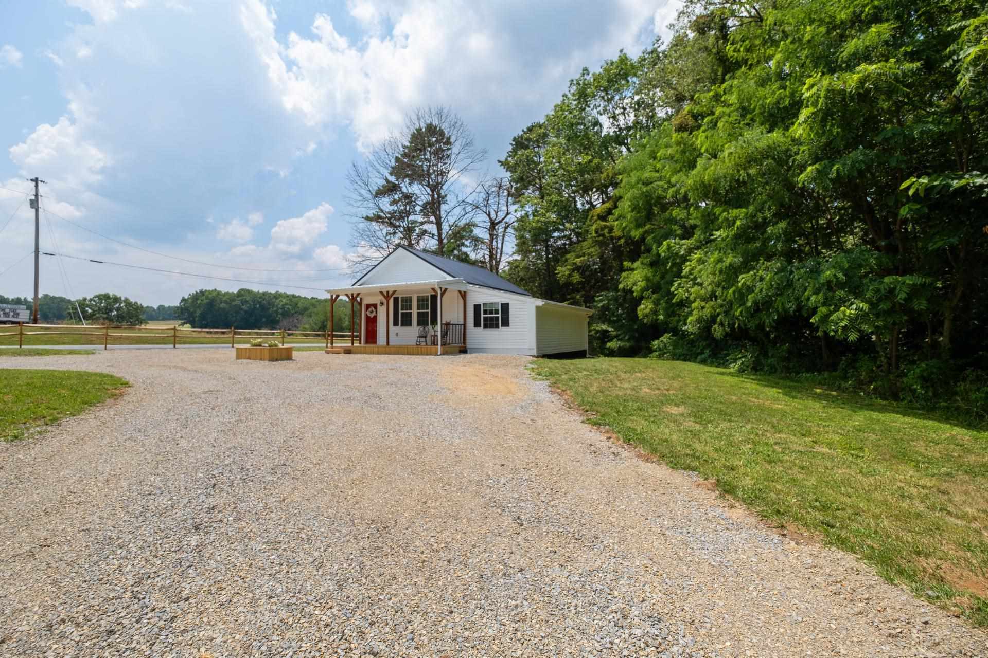 2853 Middlebrook Road Staunton, VA 24401 - Photo 28 of 29 a front view of a house with a yard and lake view