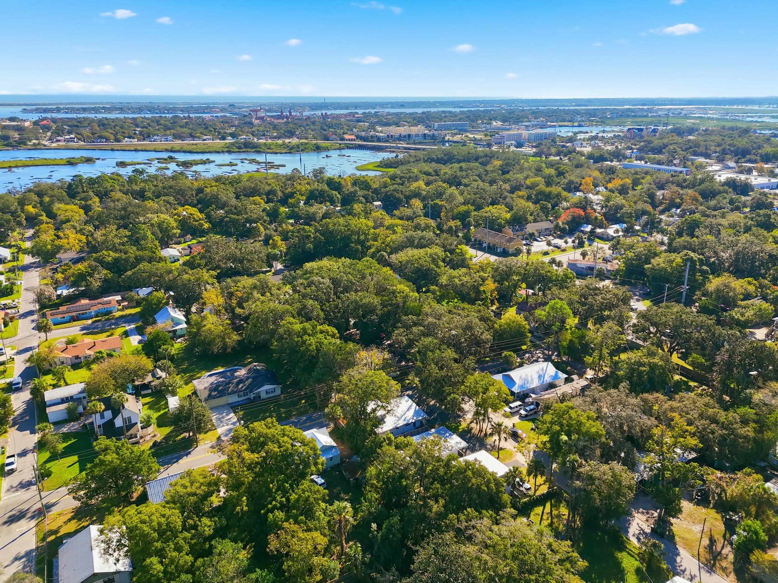9 Masters Drive St. Augustine, FL 32084 - Photo 33 of 39 an aerial view of a houses with a yard