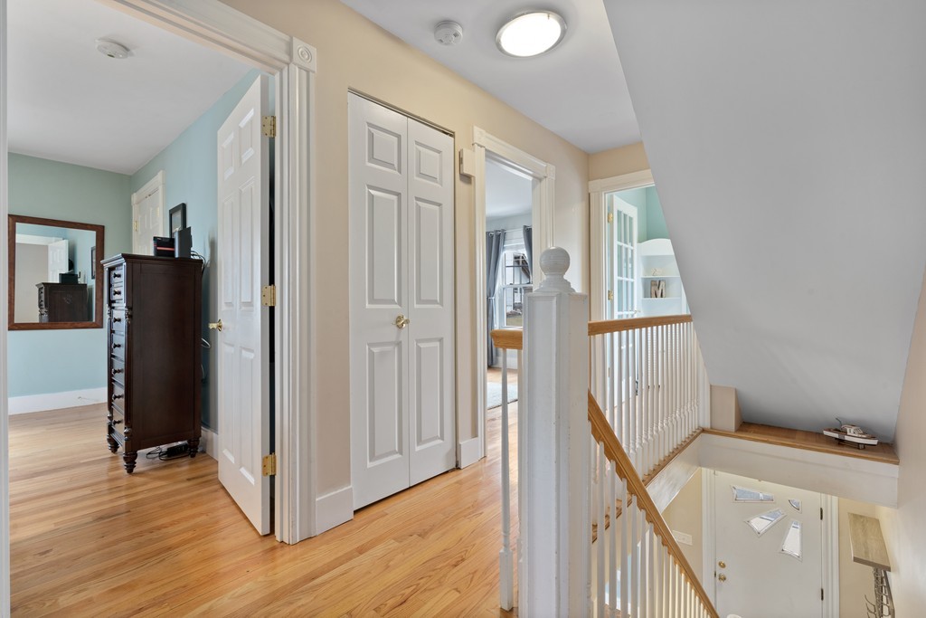 6 Porter Street, Unit 6 Woburn, MA 01801 - Photo 9 of 20 a view of a hallway with wooden floor and entryway