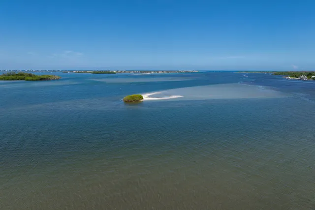 a view of an ocean beach