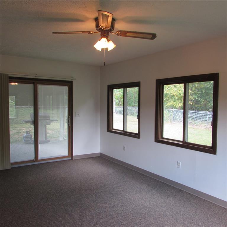 730 Rodney Street Crescent, PA 15046 - Photo 16 of 25 Glass Sliding Patio Doors with Built in Blinds Freshly Painted