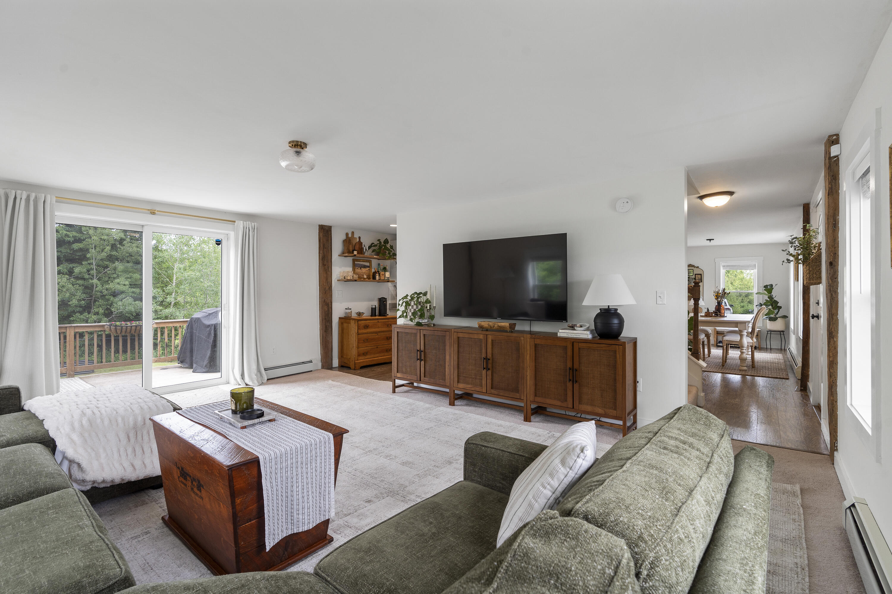 140 New Meadows Road West Bath, ME 04530 - Photo 24 of 51 Entry onto deck from living room