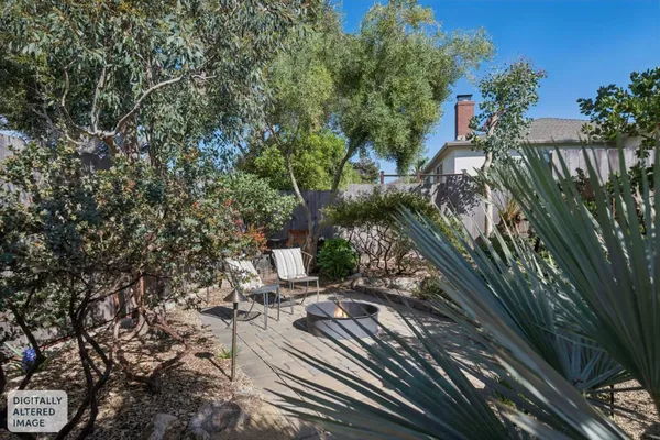 a view of outdoor space and yard