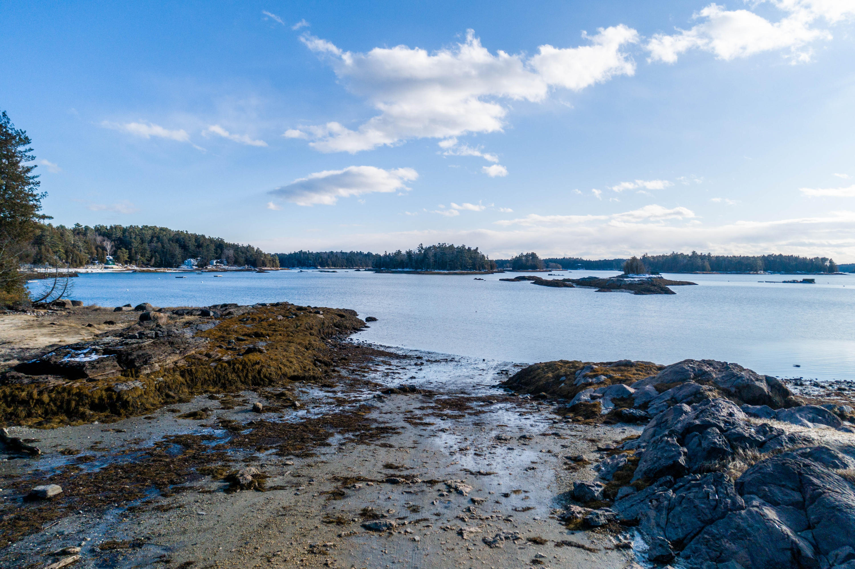 4 Brickyard Cove Road Harpswell, ME 04079 - Photo 45 of 49 10-Beach Aerial-3