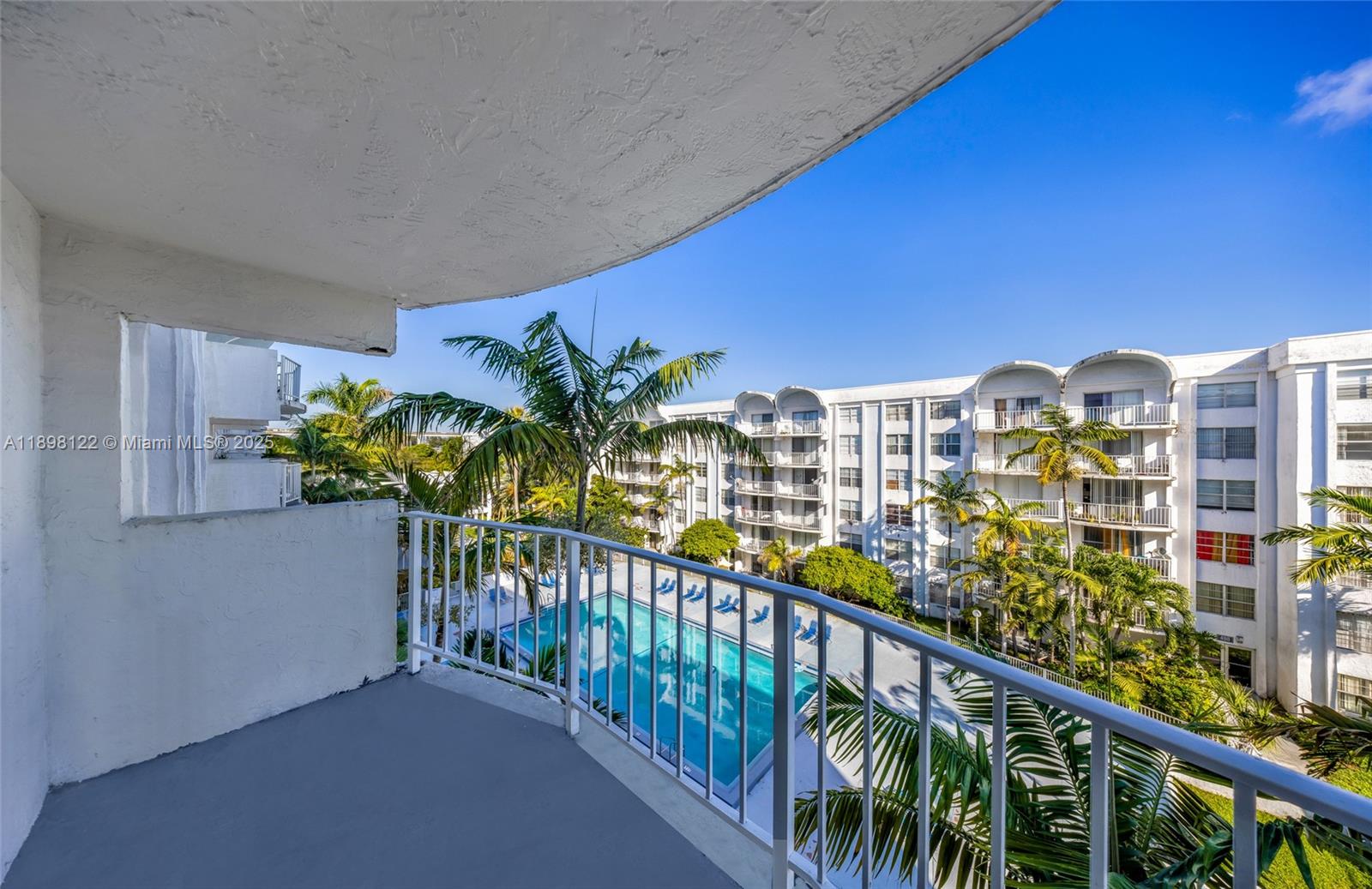 492 Northwest 165th Street, Unit C512 Miami, FL 33169 - Photo 3 of 27 a view of a balcony
