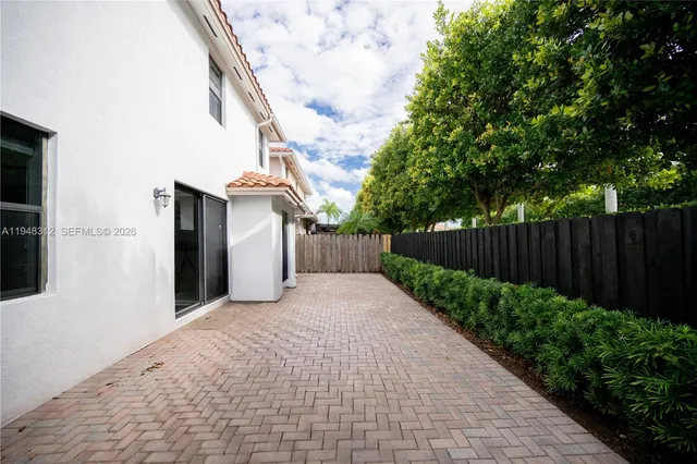 a view of a house with a garage