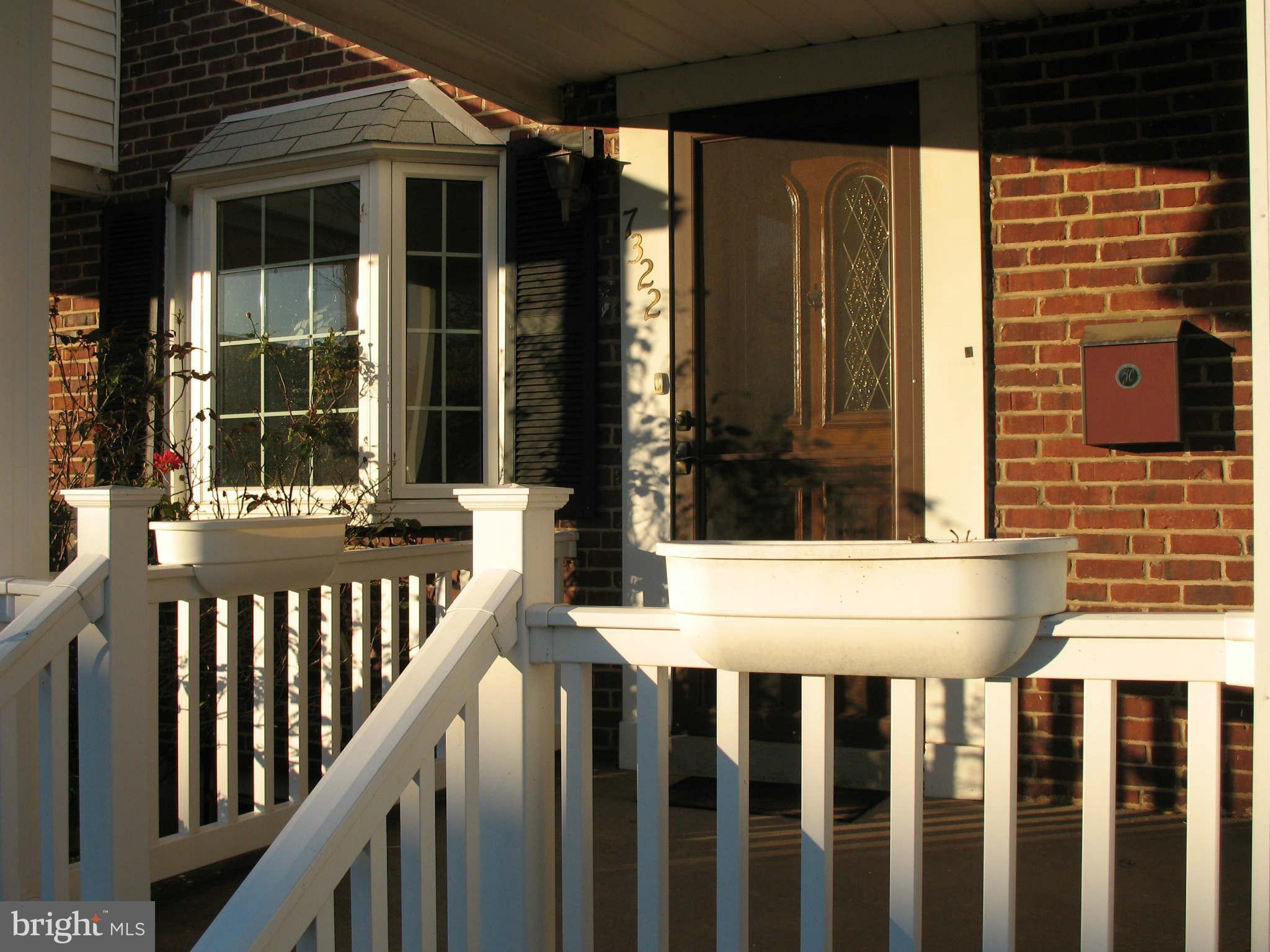 7322 Kirtley Road Baltimore, MD 21224 - Photo 4 of 21 Covered Front Porch