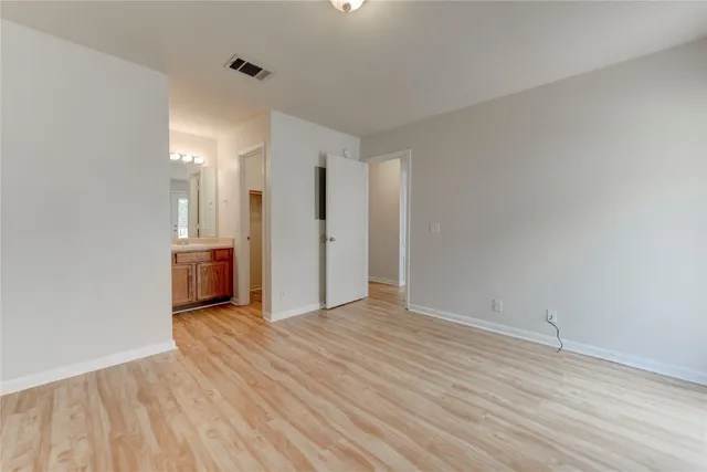 wooden floor in an empty room