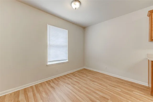 wooden floor in an empty room