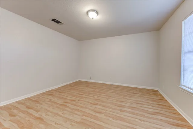 wooden floor in a room