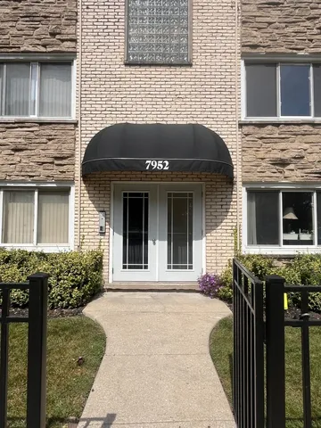 front view of a house with a window