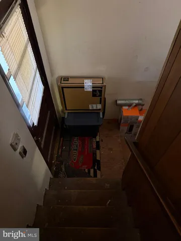 a room with furniture