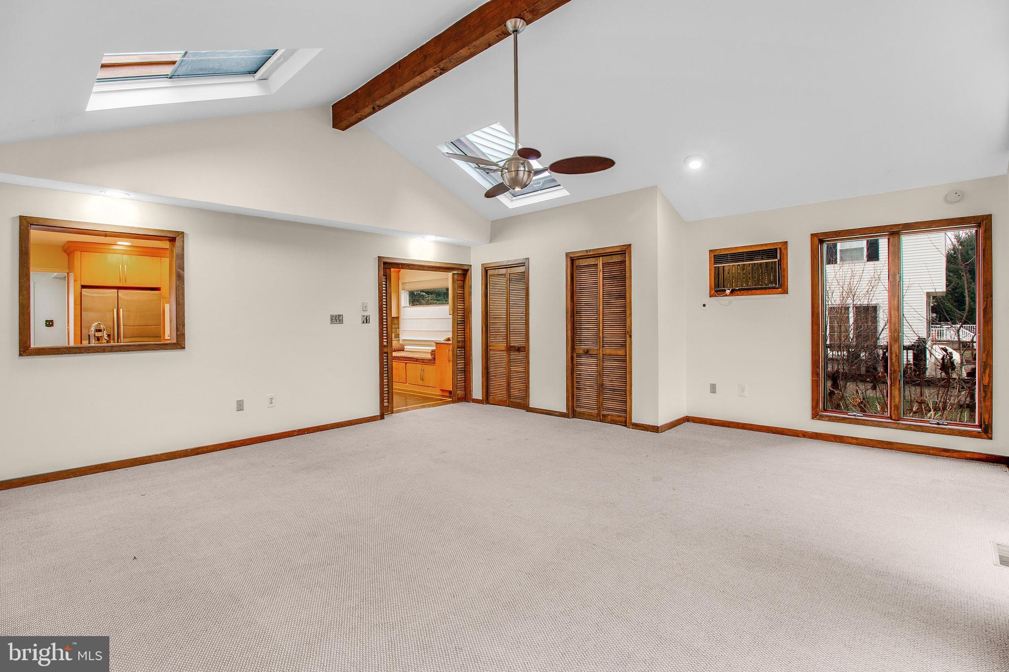 19 Birch Road Malvern, PA 19355 - Photo 32 of 54 Family room w/vaulted ceiling and skylights