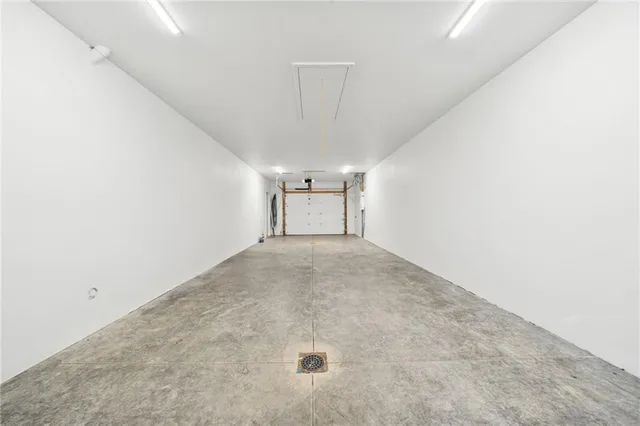 a view of empty room