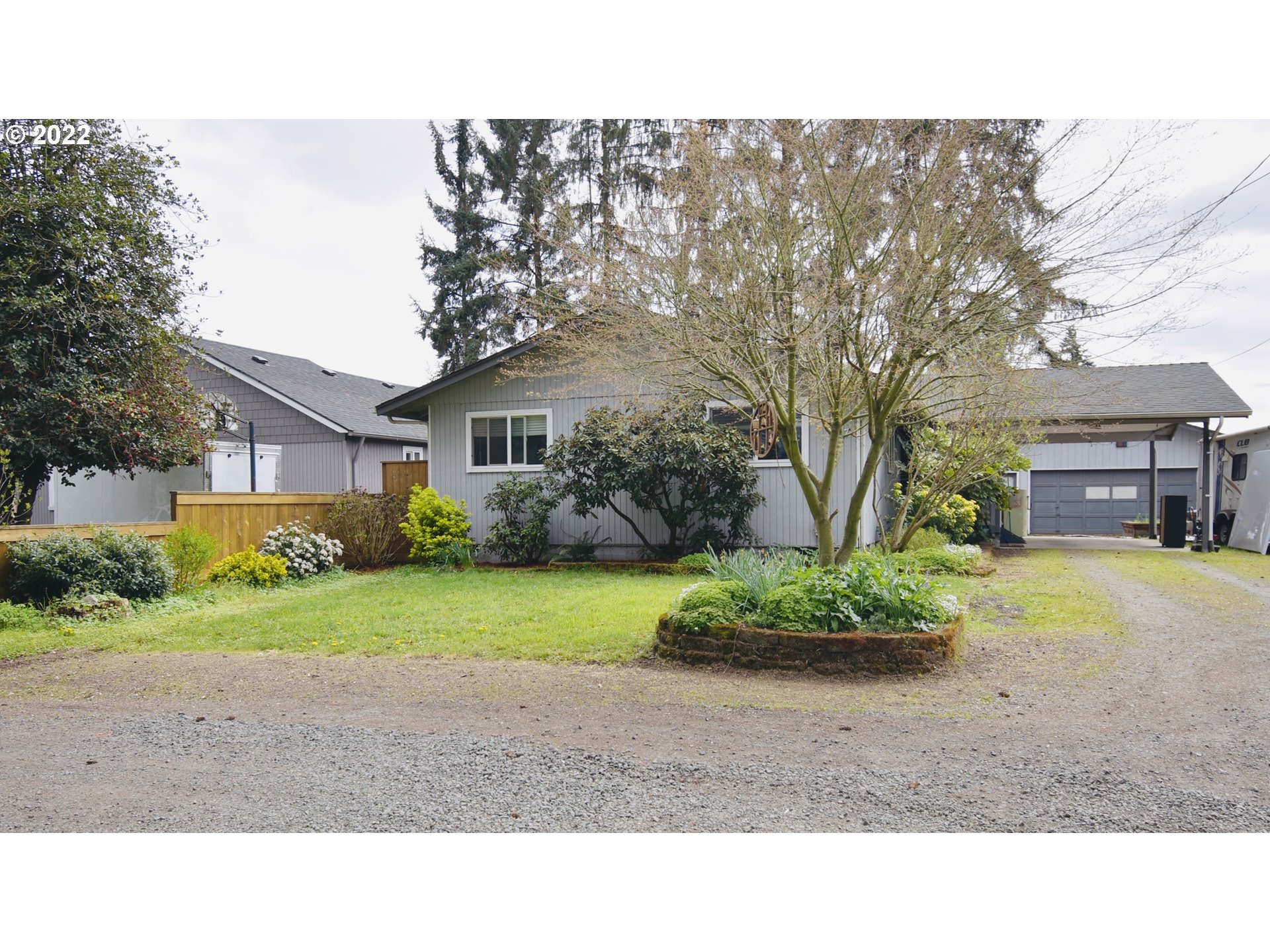 717 Night Hawk Lane Springfield, OR 97477 - Photo 2 of 32 a black and white photo of a house
