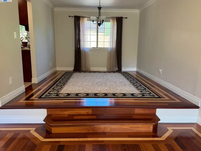 a view of an empty room with window