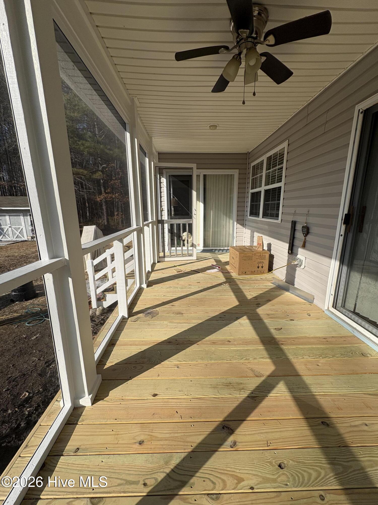 738 Holiday Island Road Hertford, NC 27944 - Photo 32 of 40 Back Deck Off the Master and Living Room