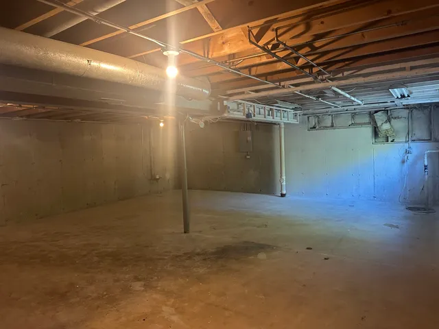 a view of empty room