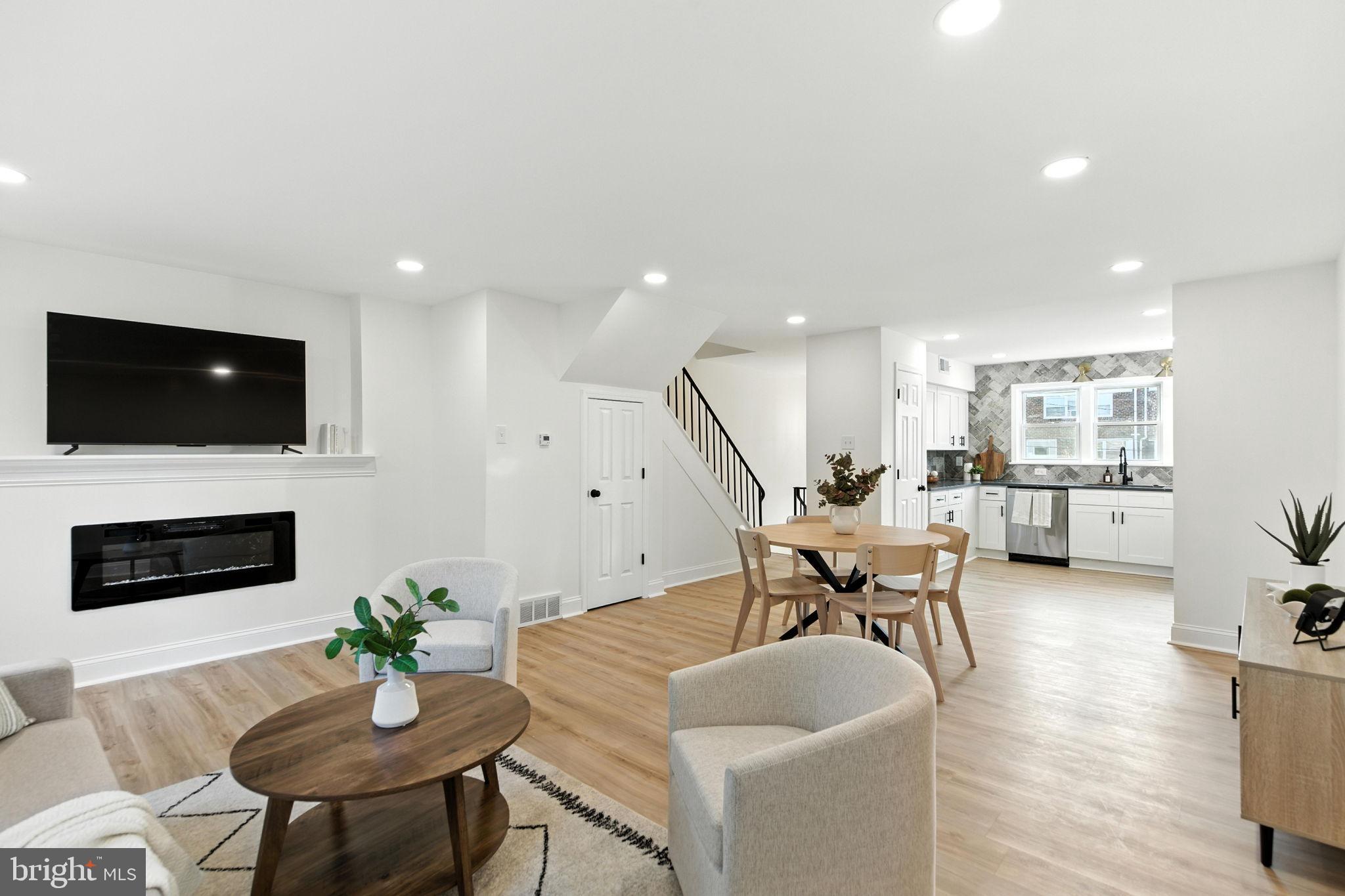 12125 Barbary Road Philadelphia, PA 19154 - Photo 4 of 26 a living room with furniture and a flat screen tv