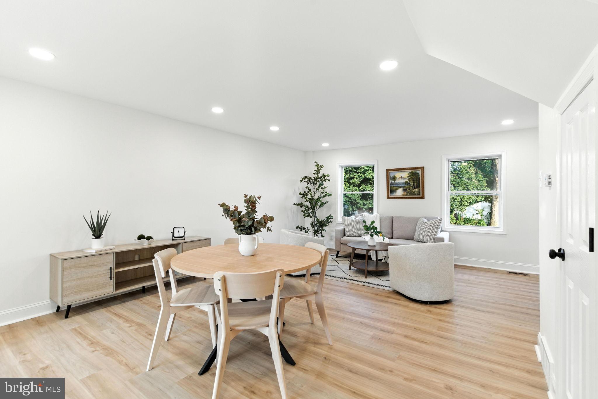 12125 Barbary Road Philadelphia, PA 19154 - Photo 5 of 26 a view of a dining room with furniture and wooden floor