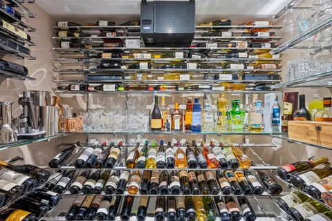 a room with lots of different colored cloths