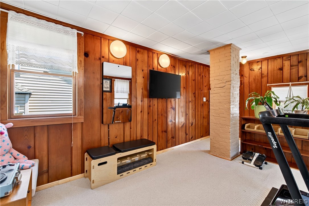 380 Summer Street Buffalo, NY 14213 - Photo 24 of 46 2nd Floor Media Room