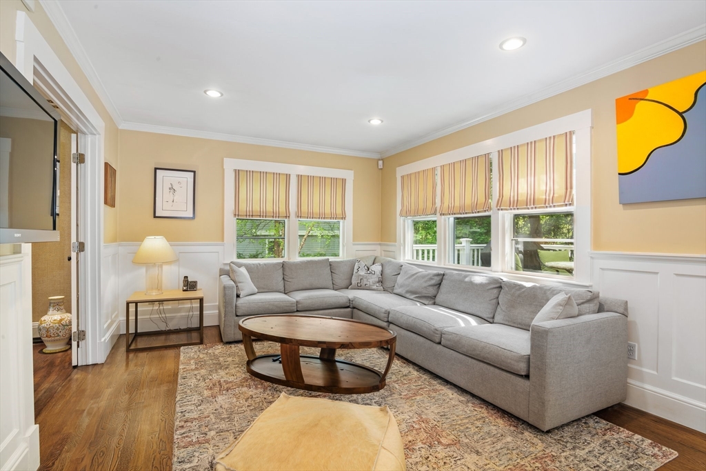 19 Whittier Road Wellesley, MA 02481 - Photo 11 of 23 a living room with furniture and a large window