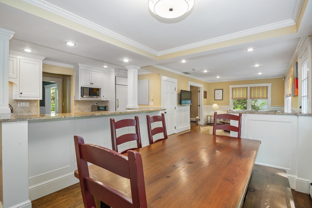 19 Whittier Road Wellesley, MA 02481 - Photo 8 of 23 a living room with furniture and kitchen view