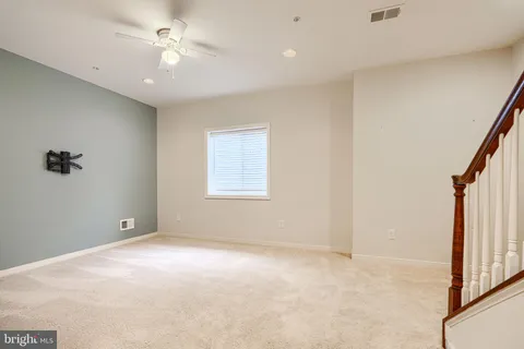 a view of an entryway with a window