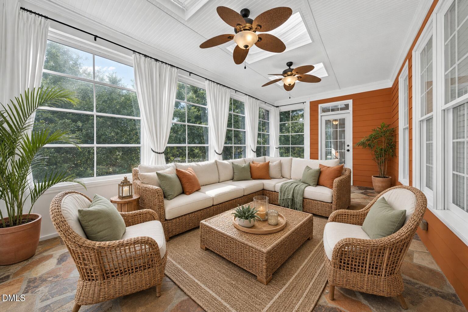 8497 Falkirk Ridge Court Wake Forest, NC 27587 - Photo 21 of 64 virtual_staging_sunroom_023