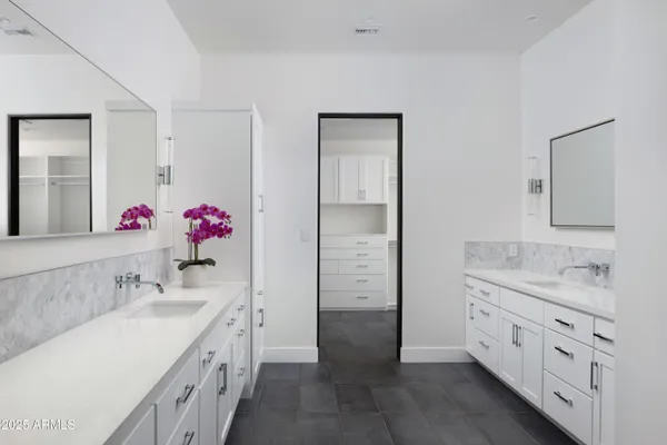 a close view of utility room