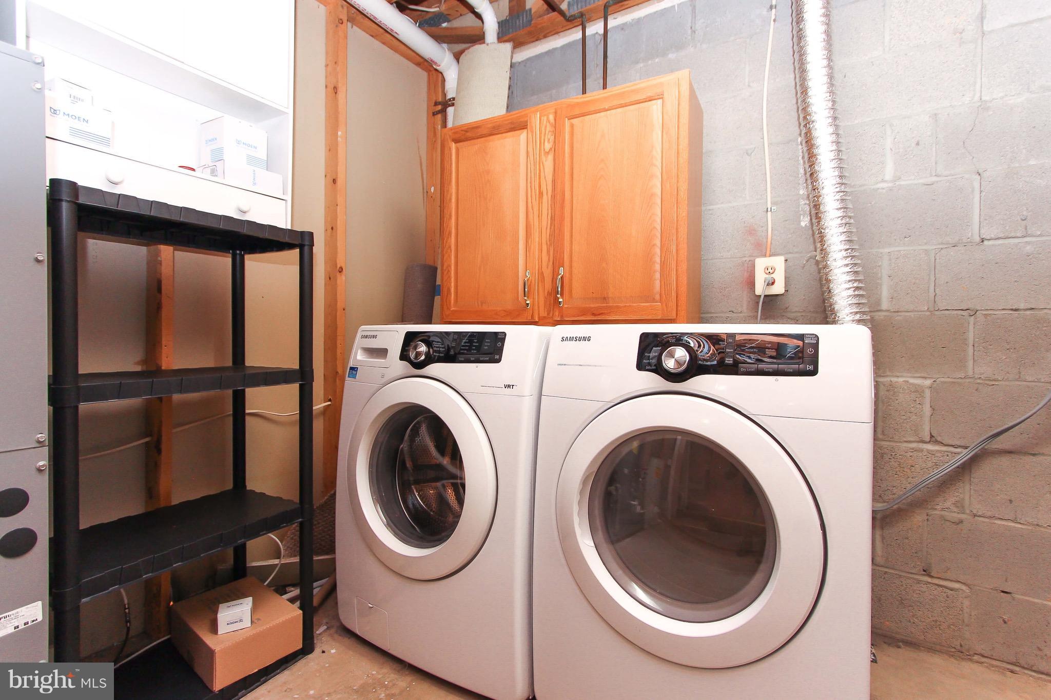 5025 Clifford Road Perry Hall, MD 21128 - Photo 19 of 26 Modern washer and dryer with storage