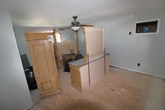 a view of storage and utility room