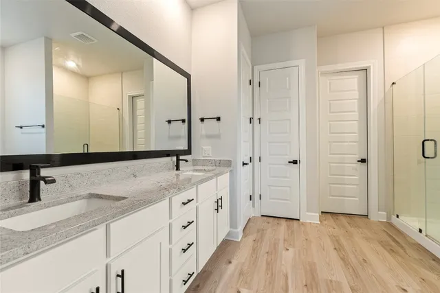 wooden floor in an empty room