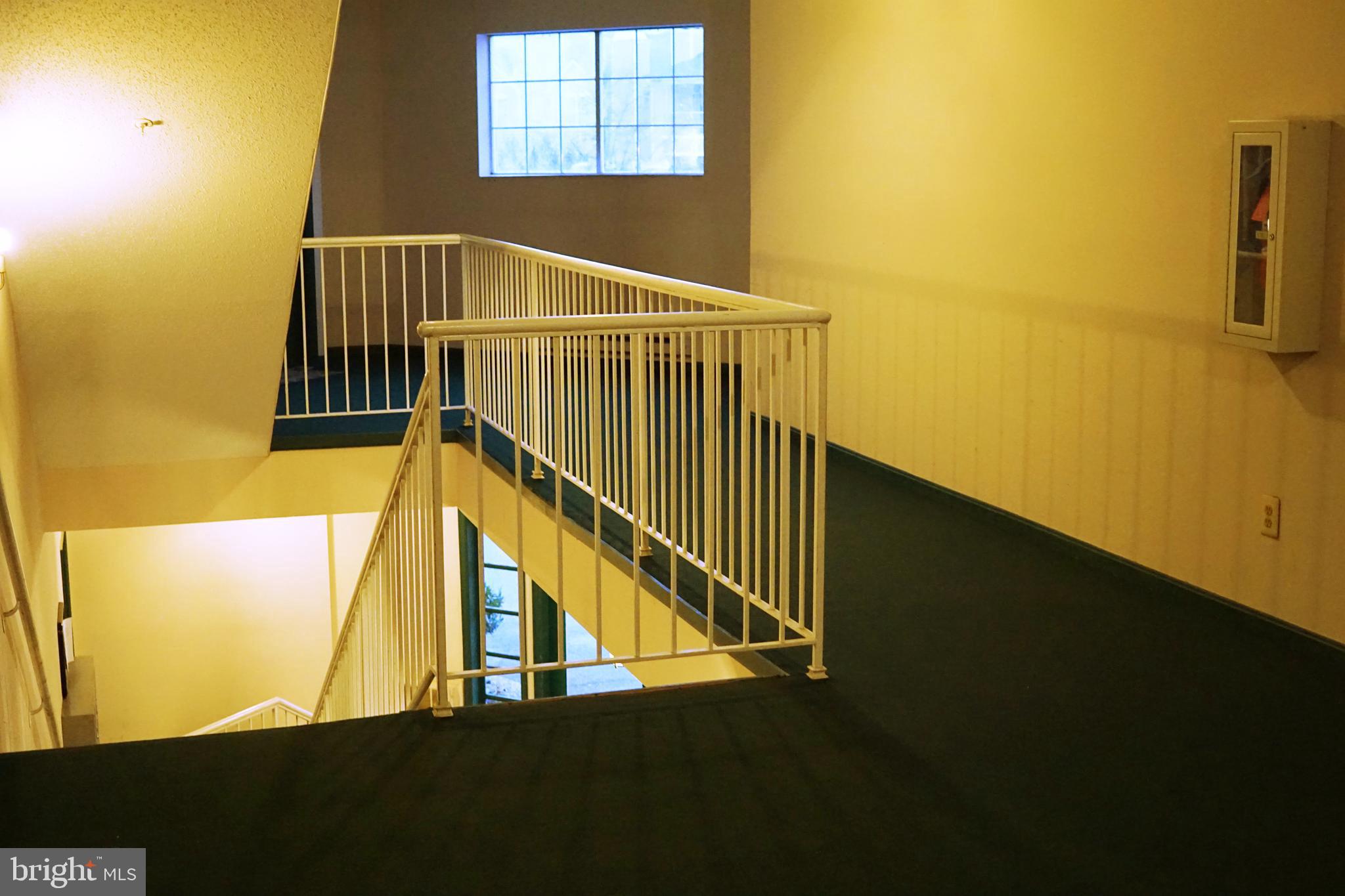 7115 Sandown Circle, Unit 202 Windsor Mill, MD 21244 - Photo 42 of 60 a view of entryway and hall with wooden floor