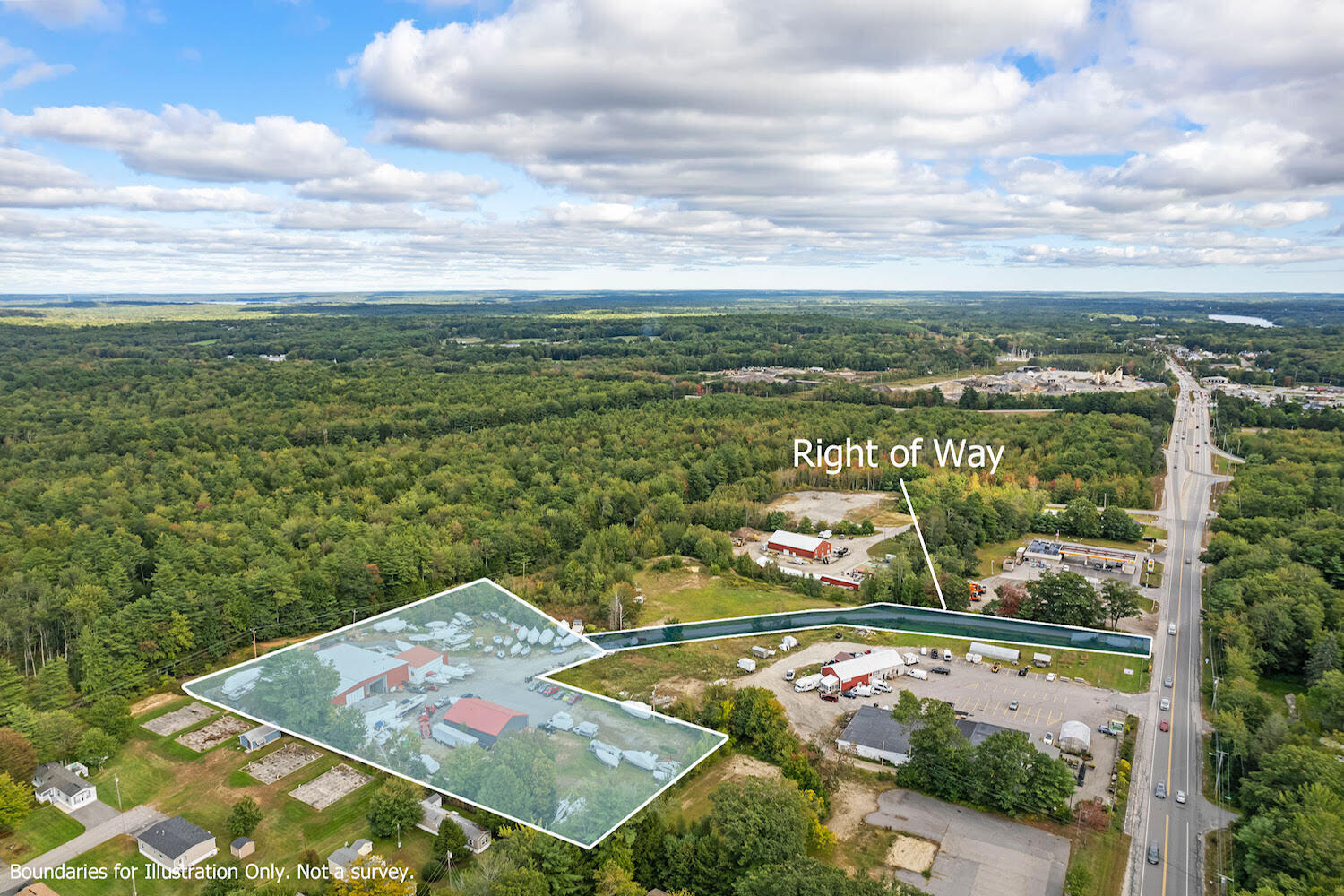 34 Compass Lane Topsham, ME 04086 - Photo 6 of 87 227 Lewiston - aerial map 1