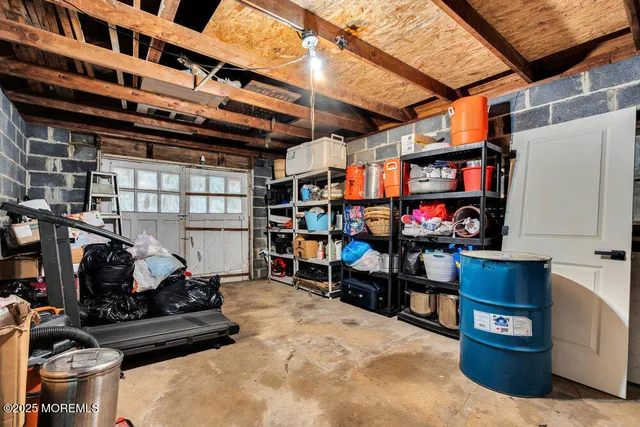 a room with lots of storage and a utility room