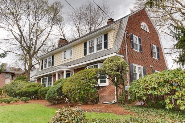 19 Highland Road Belmont, MA 02478 - Photo 30 of 30 a front view of a house with garden