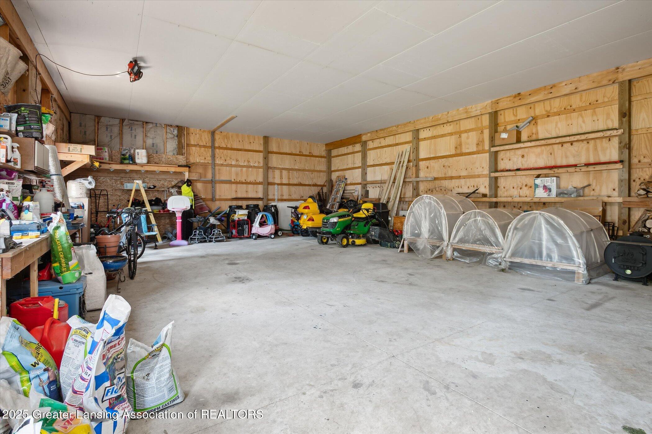 2605 College Road Holt, MI 48842 - Photo 50 of 50 Pole Barn Interior