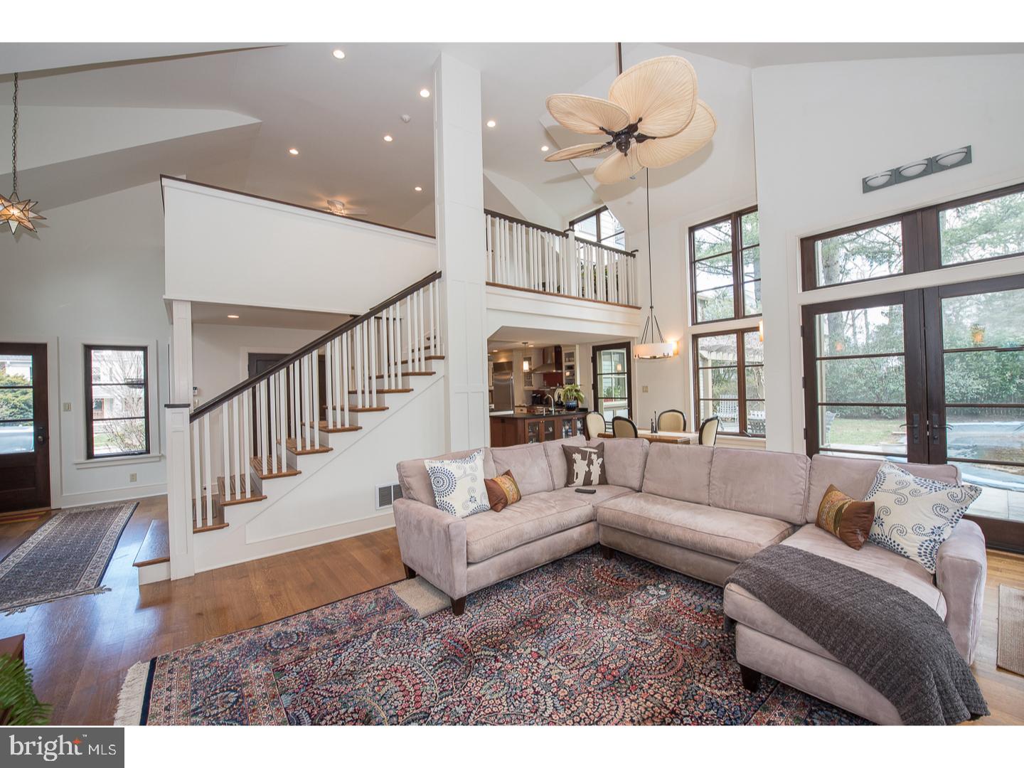 545 Manor Road Wynnewood, PA 19096 - Photo 16 of 25 a living room with furniture or chandelier and a dining table