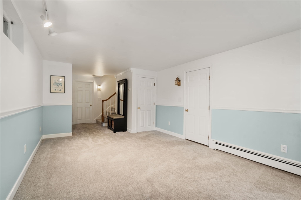 9 Arbor Circle Natick, MA 01760 - Photo 24 of 34 an empty room with a window and a refrigerator