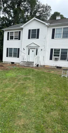 a house view with a outdoor space