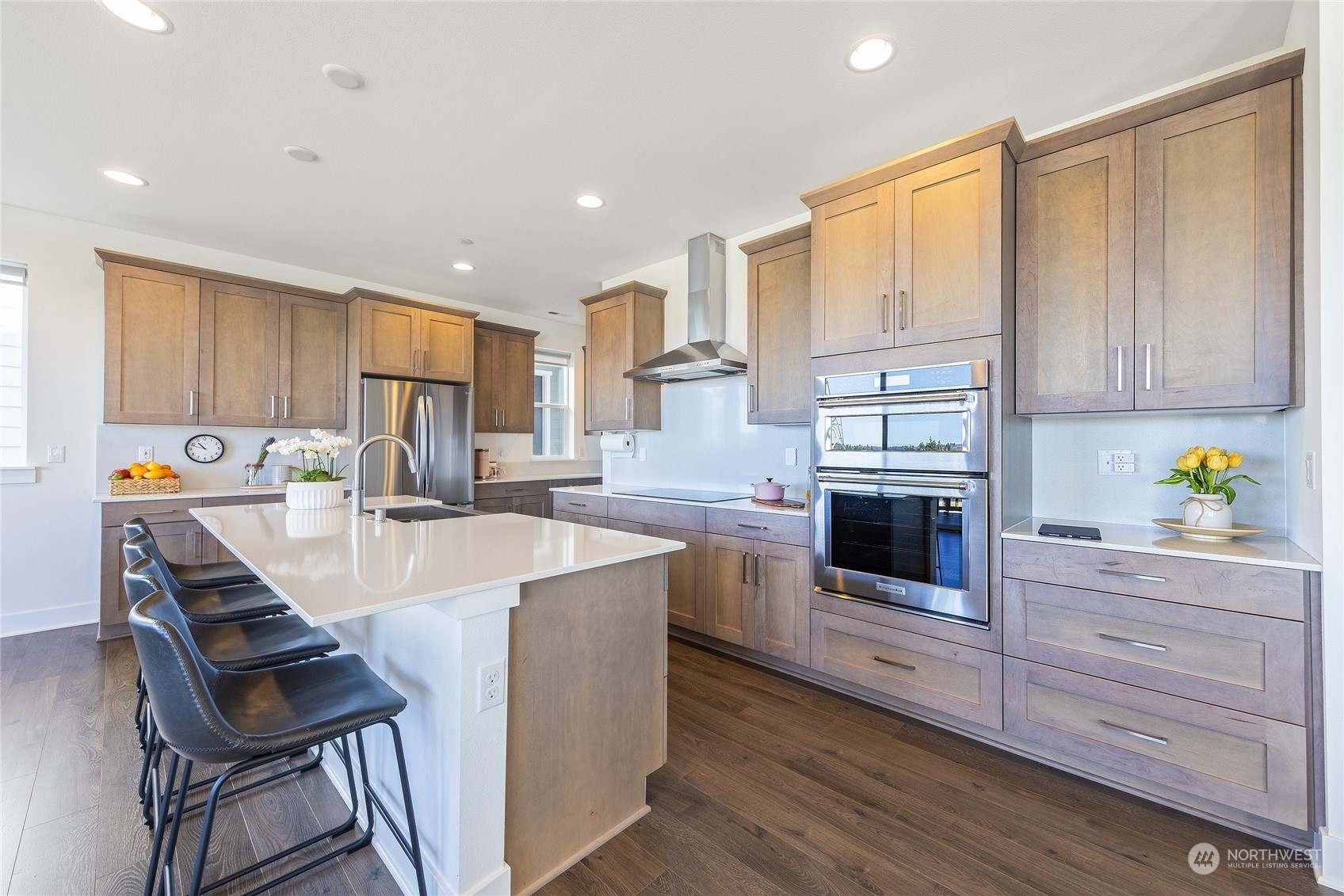 22202 43rd Drive Southeast Bothell, WA 98021 - Photo 8 of 28 a large kitchen with cabinets