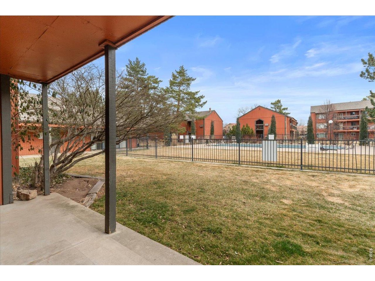 1625 West Elizabeth Street, Unit 2 Fort Collins, CO 80521 - Photo 22 of 29 a view of outdoor space with garden