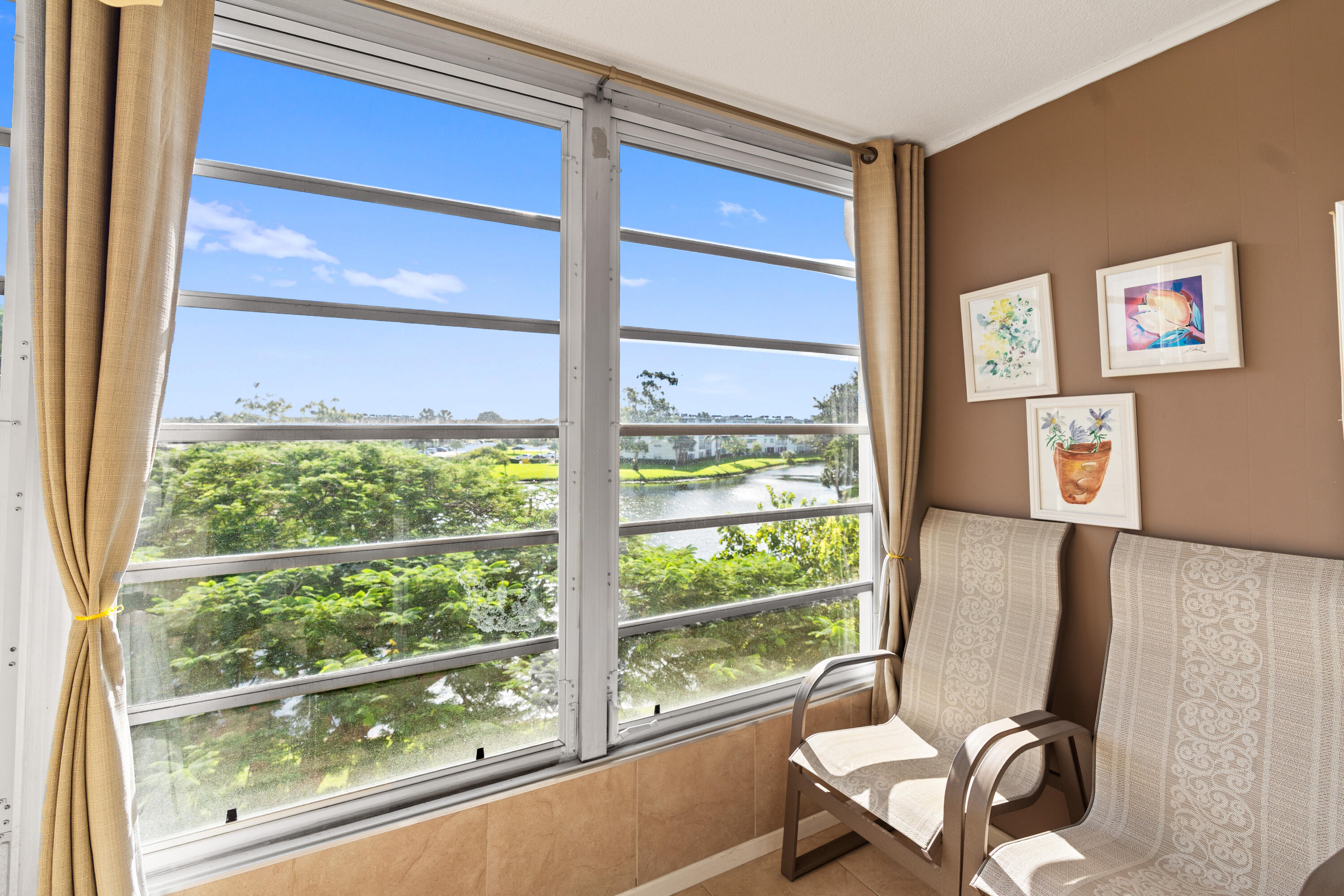 4054 Newcastle A Boca Raton, FL 33434 - Photo 23 of 47 Enclosed Balcony