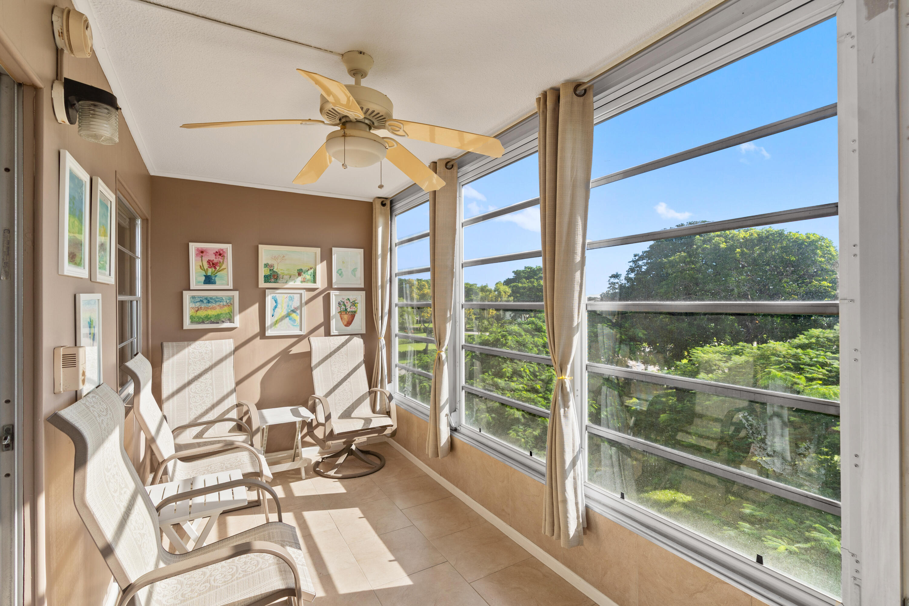 4054 Newcastle A Boca Raton, FL 33434 - Photo 24 of 47 Enclosed Balcony