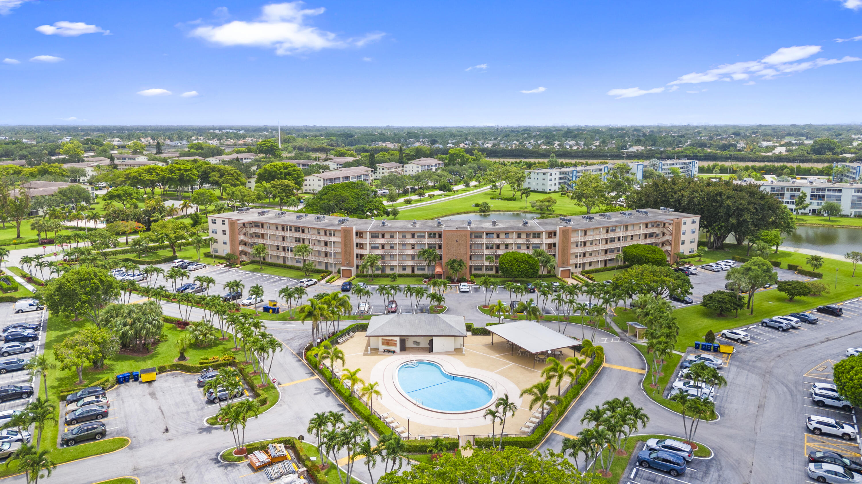 4054 Newcastle A Boca Raton, FL 33434 - Photo 31 of 47 Aerial View