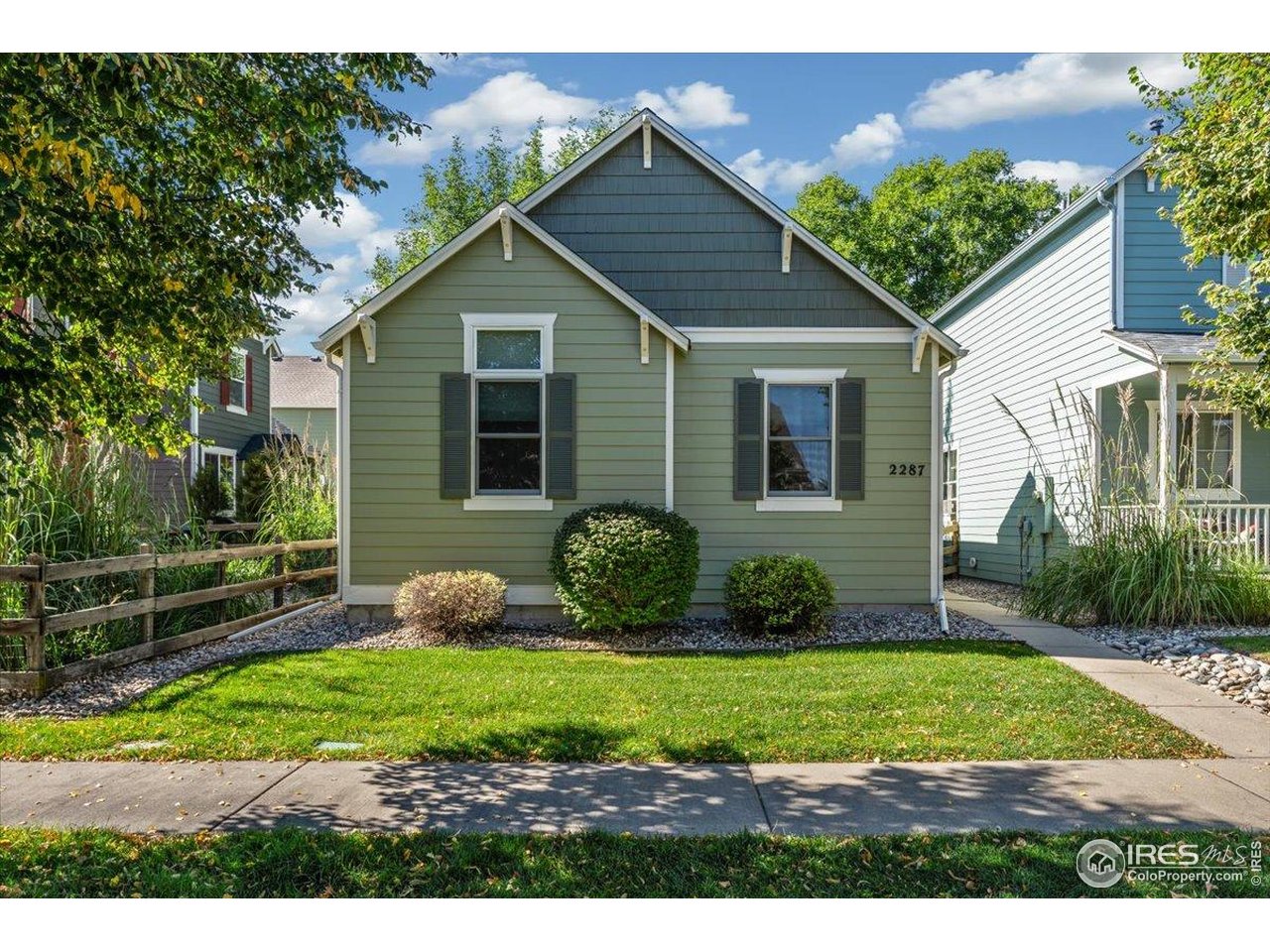 2287 Trestle Road Fort Collins, CO 80525 - Photo 40 of 40 a view of a house with backyard and garden