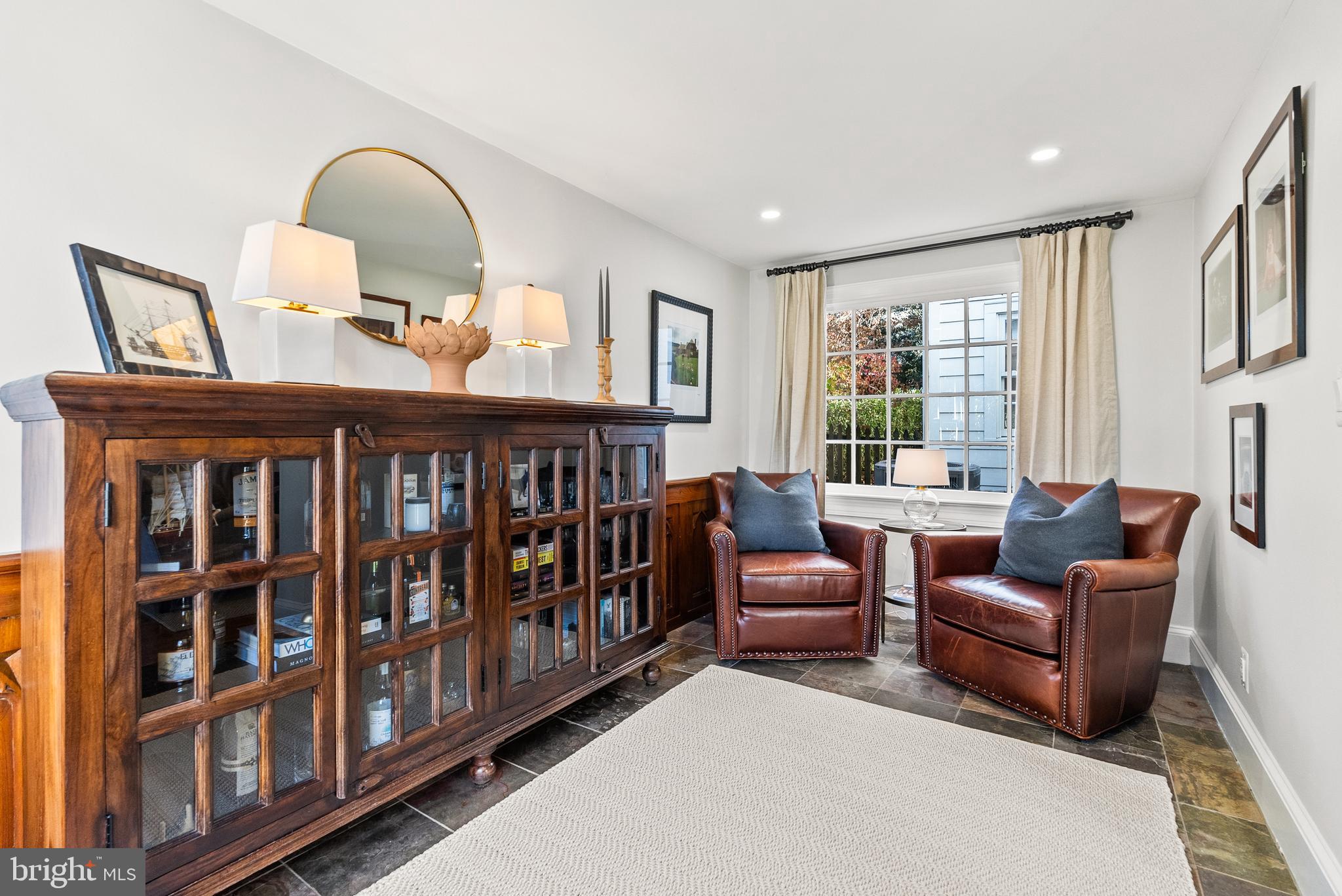 6032 Fort Hunt Road Alexandria, VA 22307 - Photo 13 of 49 a bedroom with furniture and a window