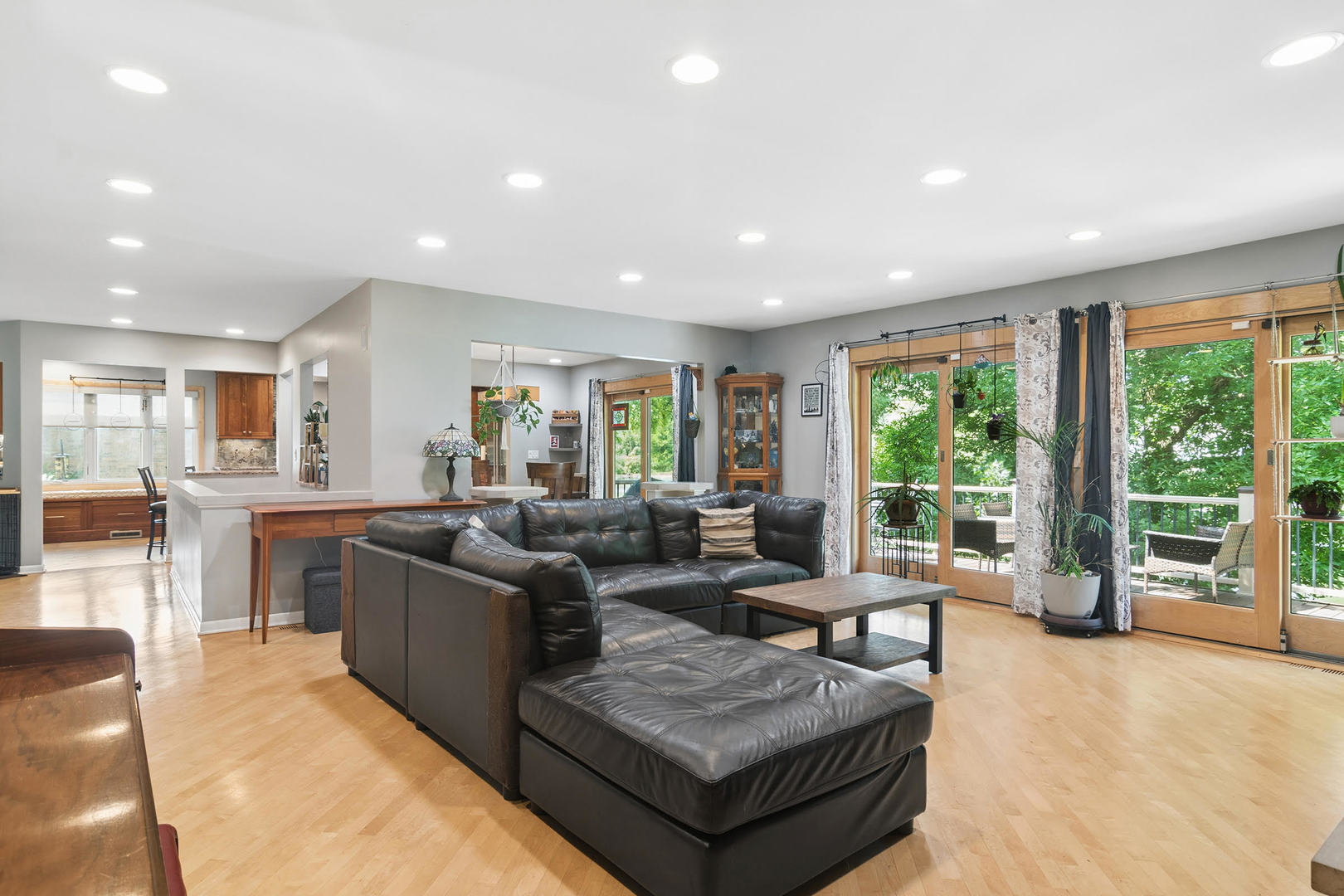 170 South Ela Road Barrington, IL 60010 - Photo 14 of 33 a living room with furniture and large windows